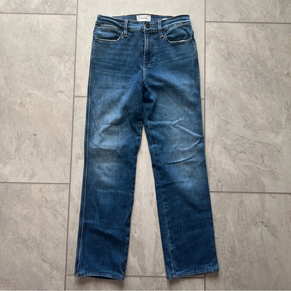 FRAME Le High Straight Jeans - Picture 1 of 6